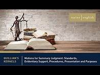 Video thumbnail for Litigation Fundamentals | Motions for Summary Judgment