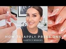 Video thumbnail for HOW TO APPLY PRESS-ON (GLUE ON) NAILS THAT LAST 3 WEEKS! FAVS, TIPS, COMPLETE TUTORIAL & REMOVAL