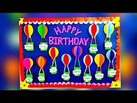 Video thumbnail for Birthday bulletin board ideas for class rooms/birthday bulletin board