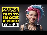 Video thumbnail for Free AI Art Generator - Text to Image & Image to Video/Animation AI Without Watermark | AI Tutorial