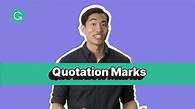 Video thumbnail for Level Up Series: The 6 Main Use Cases of Quotation Marks