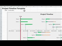 Video thumbnail for Excel Project Timeline - 10 simple steps to make your own Project Timeline in Excel 2010