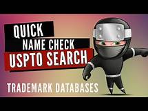 Video thumbnail for USPTO Trademark Search: Quick name search at the free TESS Database