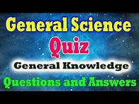 Video thumbnail for 40 General Science Quiz General Knowledge Questions and Answers | Science GK | Science Questions