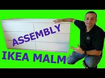 Video thumbnail for IKEA MALM 6 Chest of drawers Assembly