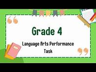 Video thumbnail for Grade 4 Language Arts Performance Task