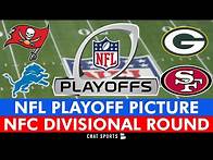 Video thumbnail for NFL Playoff Picture: Schedule, Matchups, Bracket, Dates/Times For 2024 Divisional Round | NFC