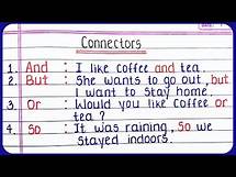 Video thumbnail for Connectors in English grammar | All Conjunction English Grammar with example