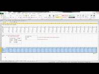 Video thumbnail for Creating an X bar Chart using Excel