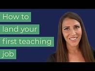 Video thumbnail for #tescareerclinic How to land your first teaching job