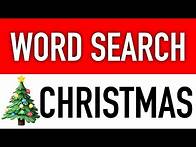 Video thumbnail for Word Search Puzzles #9 (Christmas Words) - Find All 20 Hidden Christmas Words on Christmas Eve / Day