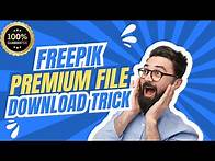 Video thumbnail for How to download freepik premium images| Without any subscription