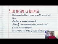 Video thumbnail for POB Tutorial||Section 3: Establishing a Business (Part 1)