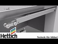 Video thumbnail for Sliding door system Grant SD/HD with Silent System - Easy installation