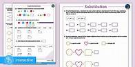 Video thumbnail for Interactive PDF: White Rose Maths Supporting Year 6: Spring Block 3 Algebra: Substitution