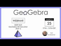 Video thumbnail for Explore 3D Calculator (Part 1)
