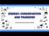 Video thumbnail for 8th Grade Science EOG Review - Energy: Conservation and Transfer