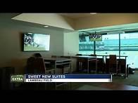 Video thumbnail for Take a look inside Lambeau Field's new suites