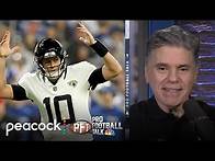 Video thumbnail for What Mac Jones' reported move to SF 49ers means for Brock Purdy | Pro Football Talk | NFL on NBC