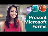 Video thumbnail for Livestream Your Microsoft Forms With PowerPoint in Minutes