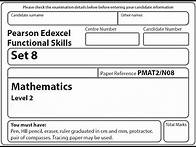 Video thumbnail for Functional Skills Maths L2 Past Paper 8 Pearson Edexcel