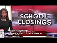 Video thumbnail for Storm triggers snow day: Many schools closed tomorrow