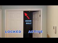 Video thumbnail for Installing Flush Bolt on Bedroom Double Doors