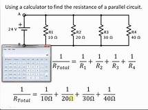 Video thumbnail for Easy Calculator Method for Finding Total Resistance in a Parallel Circuits