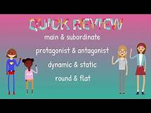 Video thumbnail for Types of Characters in Literature