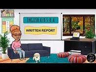 Video thumbnail for Csec English SBA//How to Write the Written Report