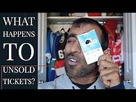 Video thumbnail for WHAT HAPPENS TO TICKETS THAT DON'T SELL ON STUBHUB?