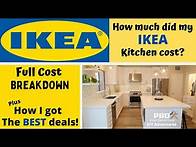 Video thumbnail for HOW MUCH DID MY IKEA KITCHEN REMODEL COST?