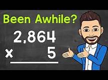 Video thumbnail for 1-Digit Multiplication: A Step-By-Step Review | Multiplying by a 1-Digit Number | Math with Mr. J
