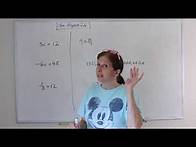 Video thumbnail for Pre-Algebra: Solving for X (Multiplying and Dividing) (2.6)