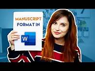 Video thumbnail for How To Format A Novel In Microsoft Word For Submitting To Agents And Publishers