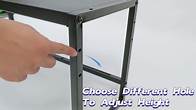 Video thumbnail for Expandable Metal Storage Shelves,110LBS Heavy Duty Shelving Units and Storage For Small Appliance, Adjustable Metal Storage Shelf Rack For kitchen Cabinet Closet Pantry Warehouse Garage,Patent Pending