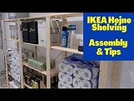 Video thumbnail for IKEA Hejne Shelving - Assembly and Tips