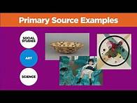 Video thumbnail for Using Primary & Secondary Sources