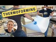 Video thumbnail for Thermoforming a Corian Solid Surface Panel onto a Curved Buck