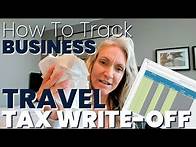 Video thumbnail for How to Write-off Travel Costs - Maximize your tax savings! (& have what you need for an IRS audit)