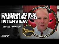 Video thumbnail for [FULL] Kalen DeBoer talks first Iron Bowl, coaching at Alabama & more | Paul Finebaum Show