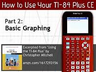Video thumbnail for Using Your TI-84 Plus CE Part 2: Basic Graphing