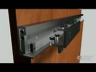 Video thumbnail for Concealed Track Barn Door for a "Floating Door" Look