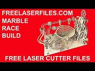 Video thumbnail for Laser Cut Marble Run Instructions and Free Cut Files