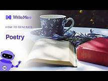 Video thumbnail for Write Beautiful Poetry Using WriteMe.ai - Best AI Poetry Generator