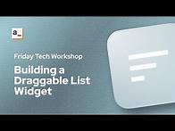 Video thumbnail for Building a Draggable, Reorderable List Widget with SortableJS