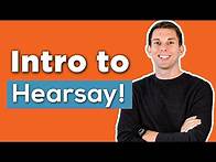 Video thumbnail for A Guide to Hearsay Evidence (Meaning, Definition, Exceptions)