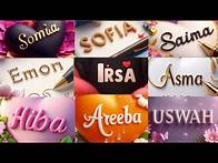 Video thumbnail for Beautiful Islamic Girl Names for Your Little Princess/ Girls Names Dpz/Stylish Girls Names dpz 2025