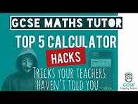 Video thumbnail for The 5 Calculator Hacks You NEED to Know for the GCSE Maths Exam | TGMT
