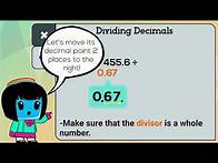 Video thumbnail for Multiply and divide decimal numbers - 5th Grade Math 5.NBT.B.7